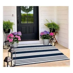 Alfombra de algodón lavable a mano de 3 x 5 pies color_1