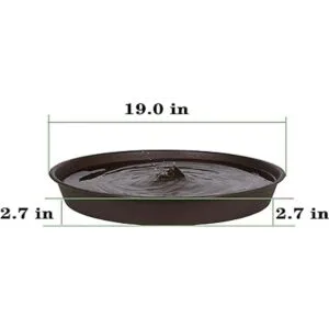 Angde Paquete de 2 unidades de 18 bandejas de 19 pulgadas_2