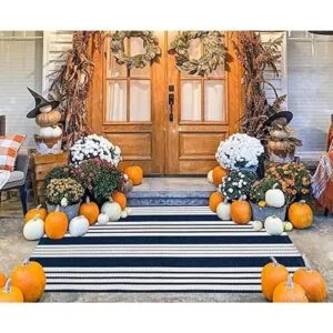 Alfombra de algodón lavable a mano de 3 x 5 pies color_5