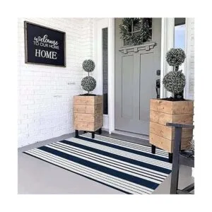 Alfombra de algodón lavable a mano de 3 x 5 pies color_6