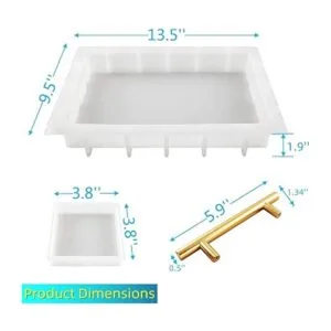 Moldes de silicona para bandeja de resina moldes_2
