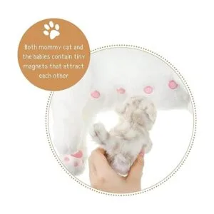 Animales de peluche de gato con gatitos de peluche_3
