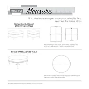 Funda Classic Accessories Ravenna para mesa lateral u_4