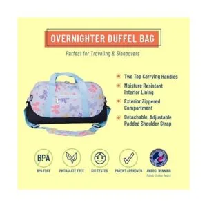 Wildkin Bolsa de viaje para niños y niñas tamaño_2