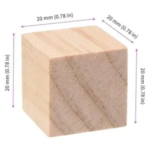 JEUIHAU 600 cubos de madera de 34 pulgadas bloques de_2