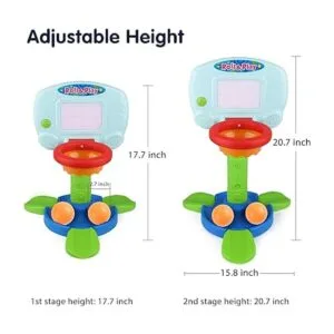LotFancy Aro de baloncesto para niños pequeños juego de_2