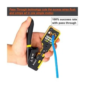 Brileine RJ45 Kit de herramientas de crimpado de paso a_5