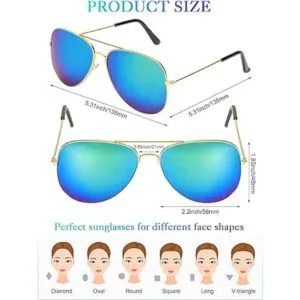 25 pares de lentes de sol polarizados redondos retro de_2