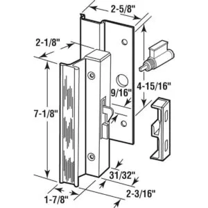 PrimeLine C 1094 Juego de manijas para puerta corredera_2