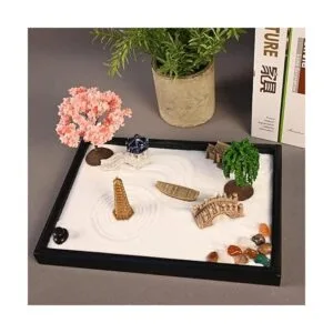 Yoquare Mini kit de jardín Zen 10 x 7 pulgadas mejorado_5