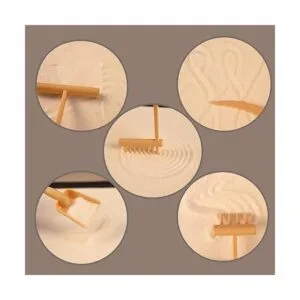 Yoquare Mini kit de jardín Zen 10 x 7 pulgadas mejorado_6