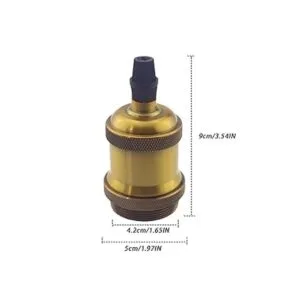 REXTiN 10 bombillas E26 vintage con colgante de lámpara_4