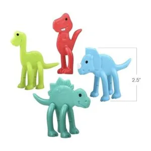 ArtCreativity Mini juguetes de dinosaurio flexibles para_3