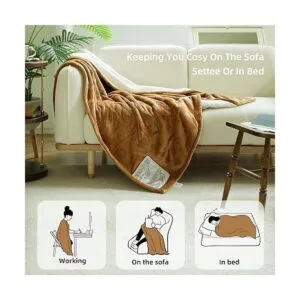 Gotcozy Manta eléctrica de 50 x 60 pulgadas manta_3