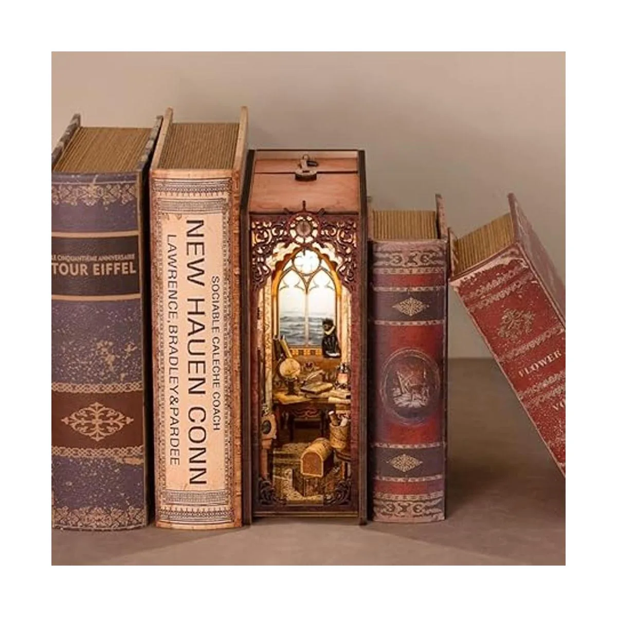 Cutefun Kit de rincón de libros de bricolaje kit de_3