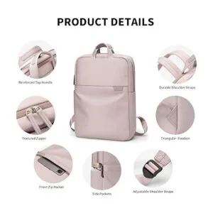 Mochila para portátil de viaje para mujer antirrobo_2