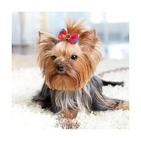 Reginary 300 lazos para perros lindos lazos para el pelo_6