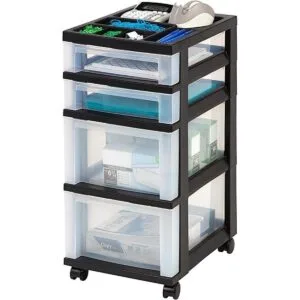 IRIS USA organizador de almacenamiento carrito de_1