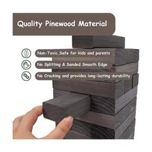 Juegoal Juego gigante de bloques de torre de caída de 54_5