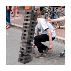 Juegoal Juego gigante de bloques de torre de caída de 54_4