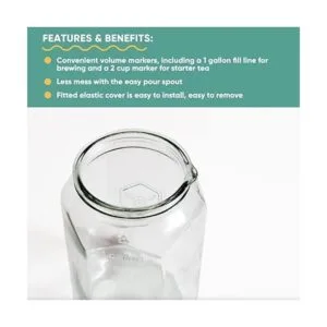 Craft A Brew Tarro Kombucha con válvula dispensadora_3