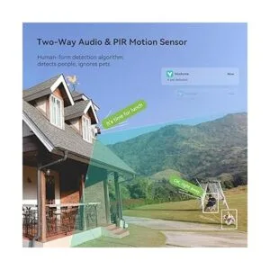 Acesee Cámara de seguridad inalámbrica para exteriores_6