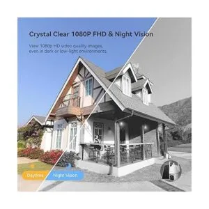 Acesee Cámara de seguridad inalámbrica para exteriores_5