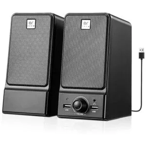 OROW Altavoces USB para computadora altavoces externos_1