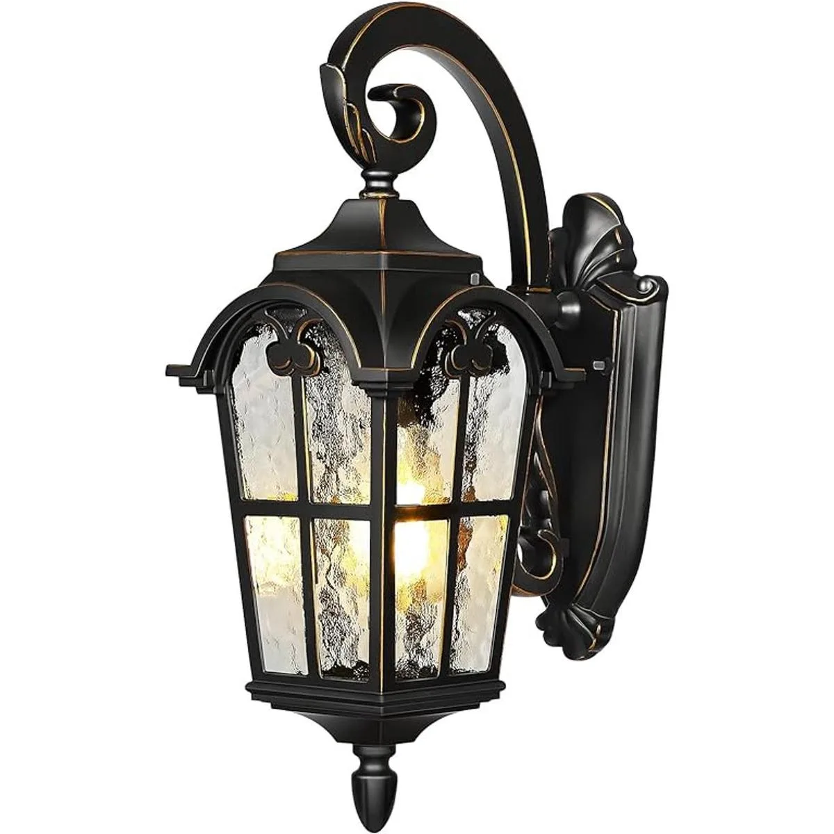 DEWENWILS Luces de pared para exteriores lámpara vintage_1