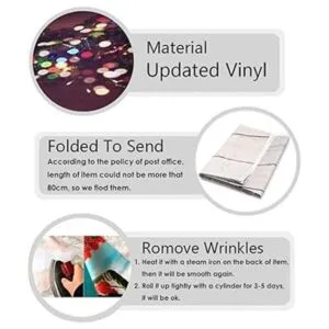 AOFOTO Fondo de fondo de rosas románticas de 10 x 10 pies_5