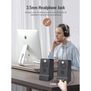 OROW Altavoces USB para computadora altavoces externos_3