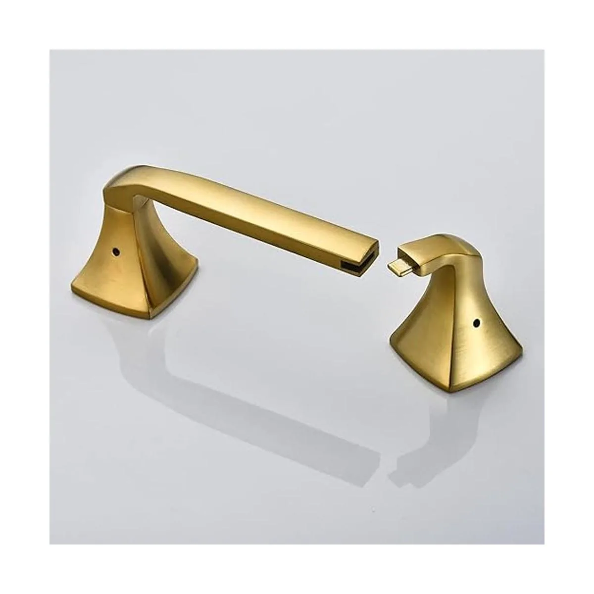 Soporte giratorio para papel higiénico oro cepillado_4