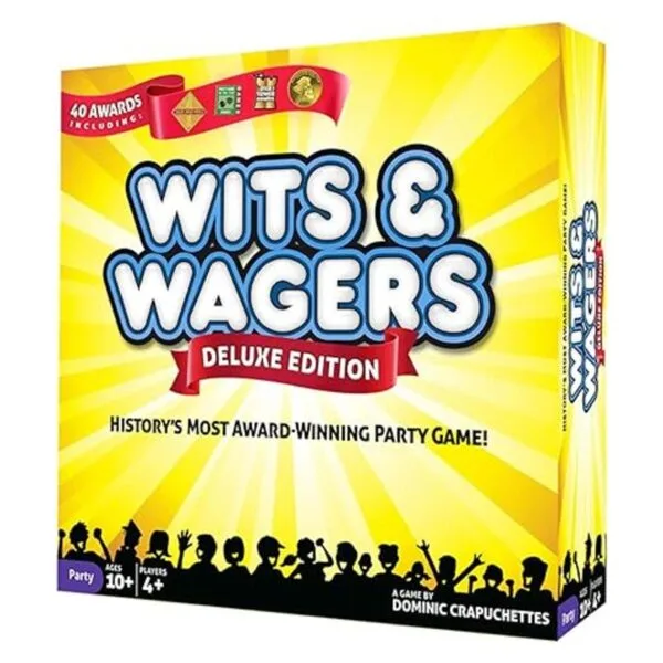 Wits Wagers Juego de mesa edición de lujo Multi Color_5
