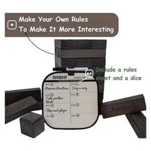 Juegoal Juego gigante de bloques de torre de caída de 54_3