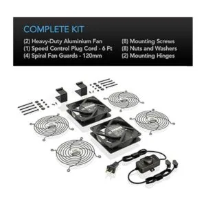 AC Infinity AI80SCX. Kit Ventilador de refrigeración_5