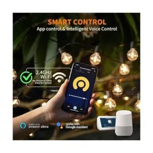 XMCOSY Tira de luces inteligentes para exteriores luces_2