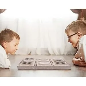 JEVERGN Juego grande de 12.6 pulgadas juego de mesa de_6