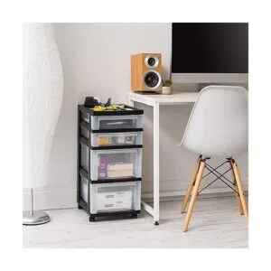 IRIS USA organizador de almacenamiento carrito de_4