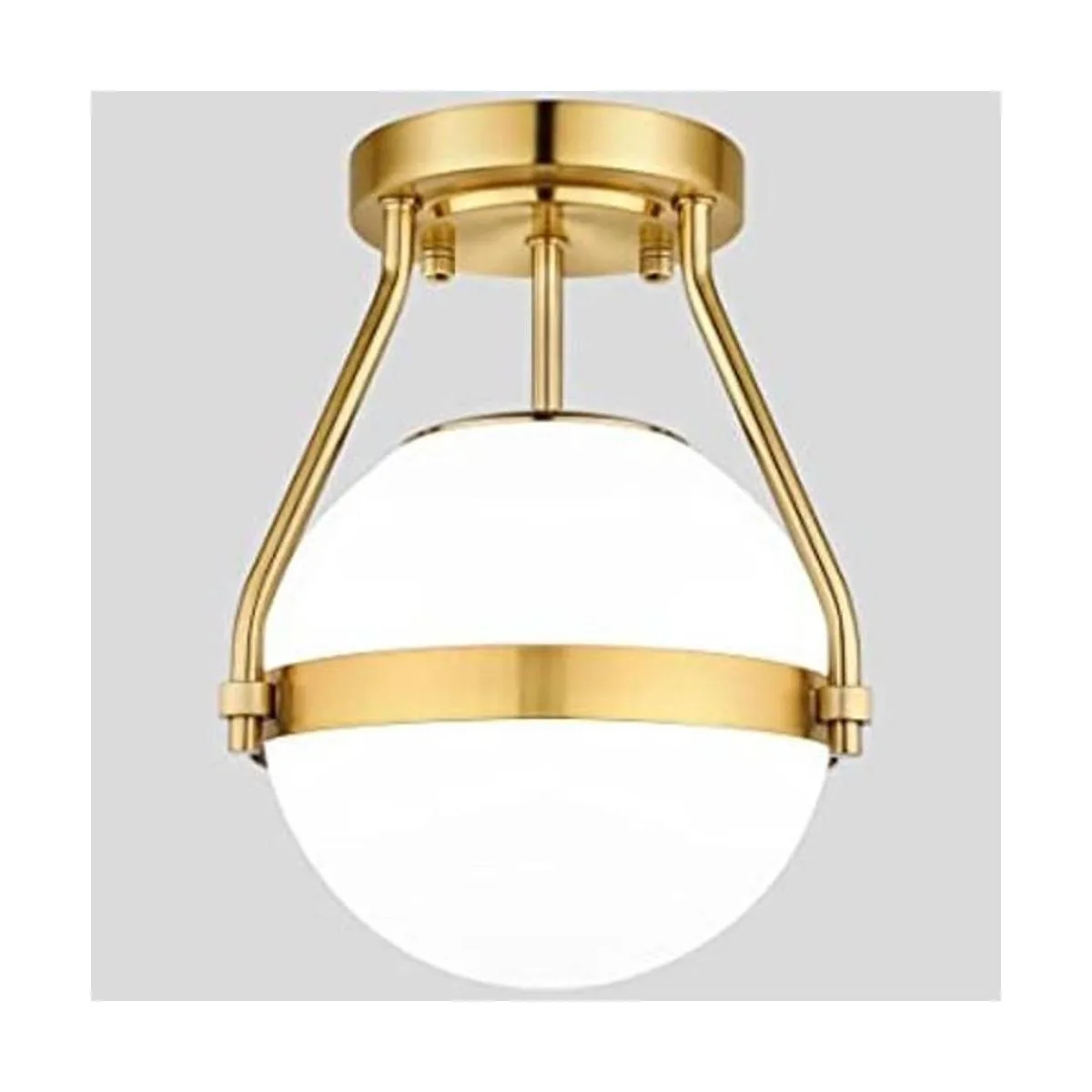 Lakumu Globe Lámpara de techo semiempotrada lámpara de_1