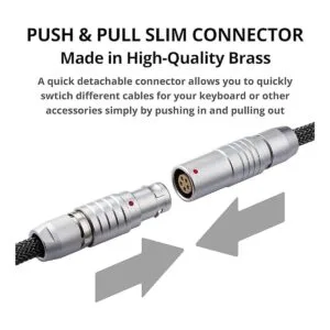 GunMjo Cable USB C en espiral personalizado para teclado_2