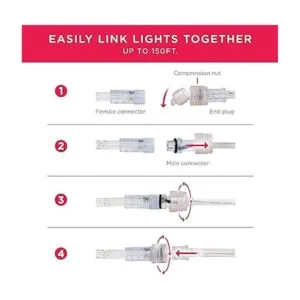 UltraPro Luces de cuerda de escape cambio de color_6