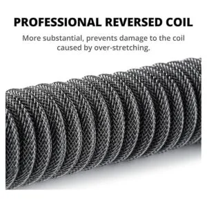 GunMjo Cable USB C en espiral personalizado para teclado_3