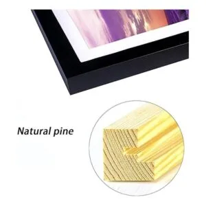 Mxtallup 2 marcos de fotos con diamantes de 15.7 x 19.7_4