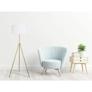 OBright Lámpara de pie de trípode ajustable en altura_2