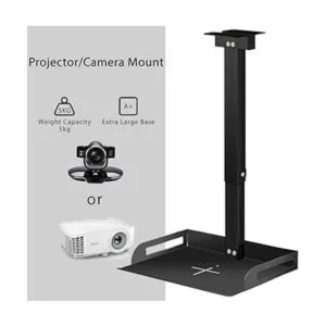 Soporte universal de techo para proyector con bandeja para_3