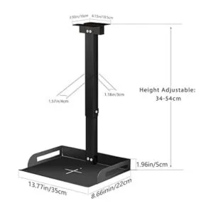 Soporte universal de techo para proyector con bandeja para_2