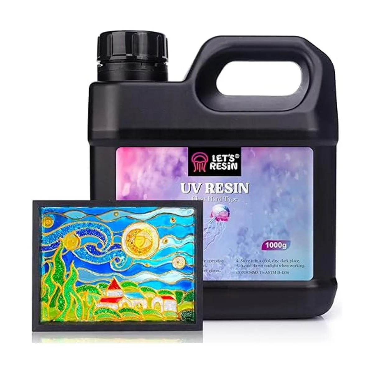 LETS RESIN Resina UV resina UV mejorada de 0.04 oz_1