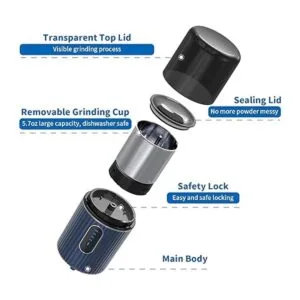 Pulverizador eléctrico inalámbrico para trituradora de_3