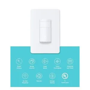 Kasa Smart Interruptor de sensor de movimiento un solo_2