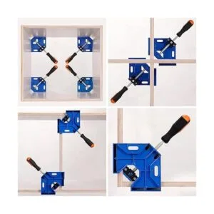 Abrazaderas de esquina para carpintería juego de_2